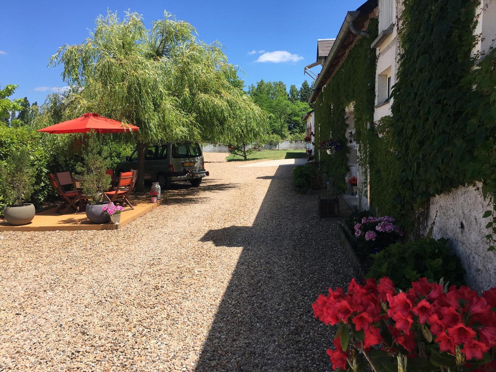 Bed and Breakfast Ferme De Marpalu La Ferte-Saint-Cyr Екстер'єр фото